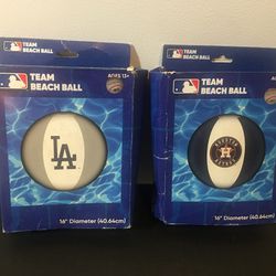 NBA and NFL Team Themed Giant Beach Balls $5 each