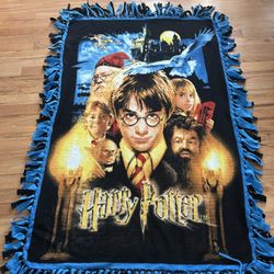 harry potter tie blanket 