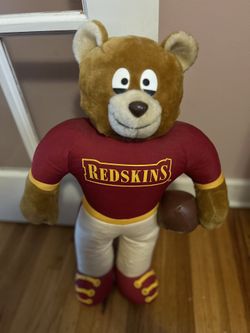 Vintage Washington Redskins bear