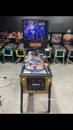 Star Wars Trilogy Pinball Machine By Sega