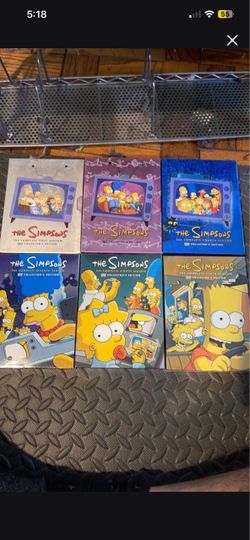 The Simpsons DVD Collector's Edition Season Sets