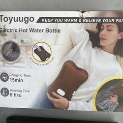 Electric Hot Water Bottle/ Heating Pad 