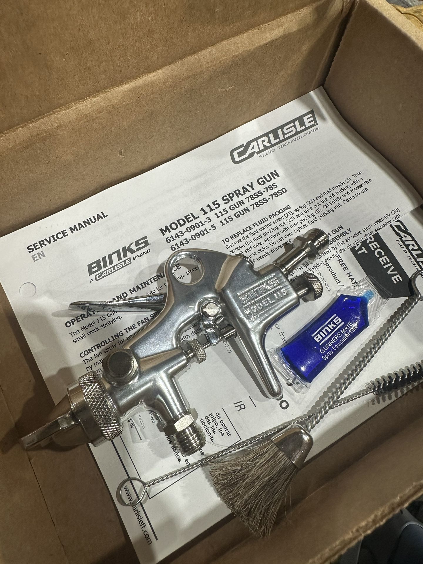 Binks Model 115 Spray Gun