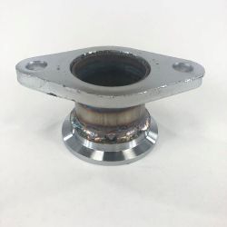 Wastegate V-band Flange to Tial Wastegate 2 Bolts Flange Adaptor Civic CRX (FG AD 44MM 2B-V