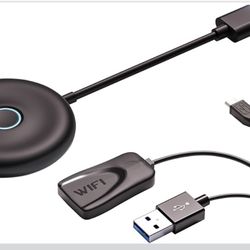 4K Wireless HDMI Display Adapter, for iOS/MacOS/Android Mirroring/Casting Screen to TV/Projector/Monitor,Used for Speech/Meeting/Home Theater,2.4GHz a