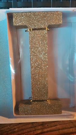 GLITTER LETTERS