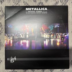 Metallica San Francisco Symphony Orchestra 1999 3x Vinyl LP Original 3 Records