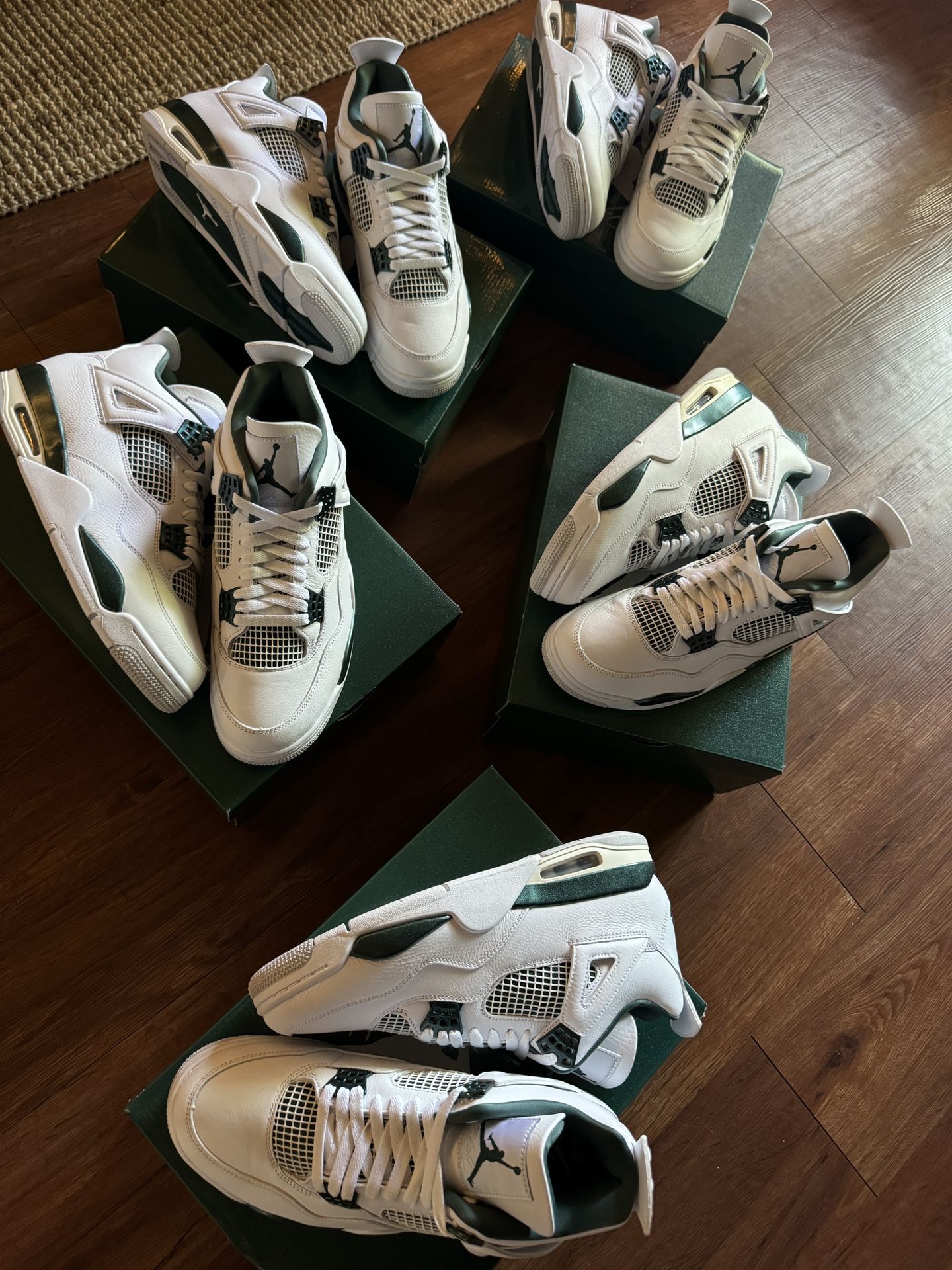 Jordan 4 Oxidized Green