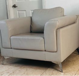 Warm gray  armchair City Furniture