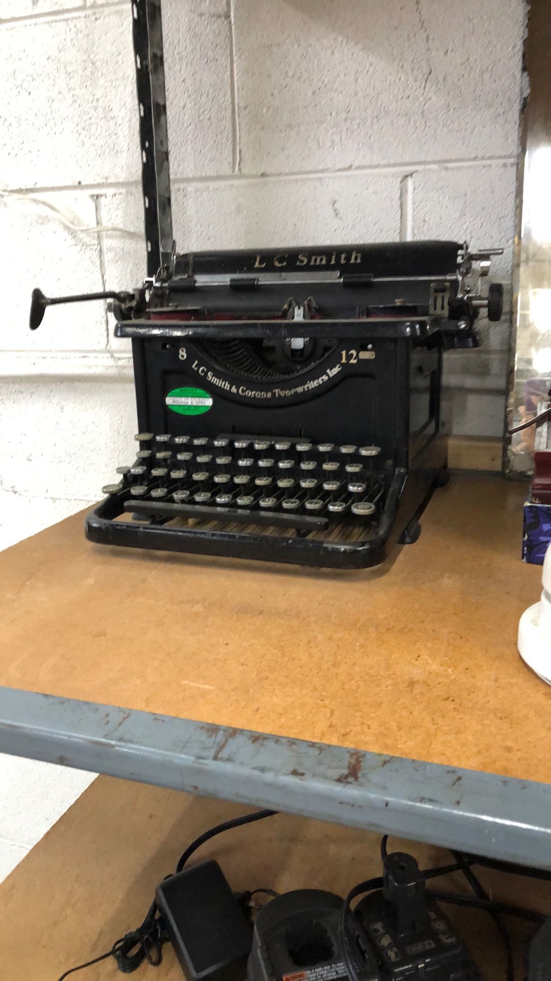 LCSmith Typewriter