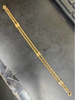 14K Cable chain style necklace 24 inches