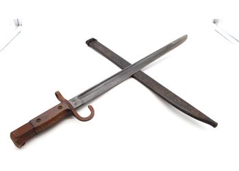 Original WWII Japanese Type 30 Arisaka Bayonet Scabbard Type 38 99 Rifle