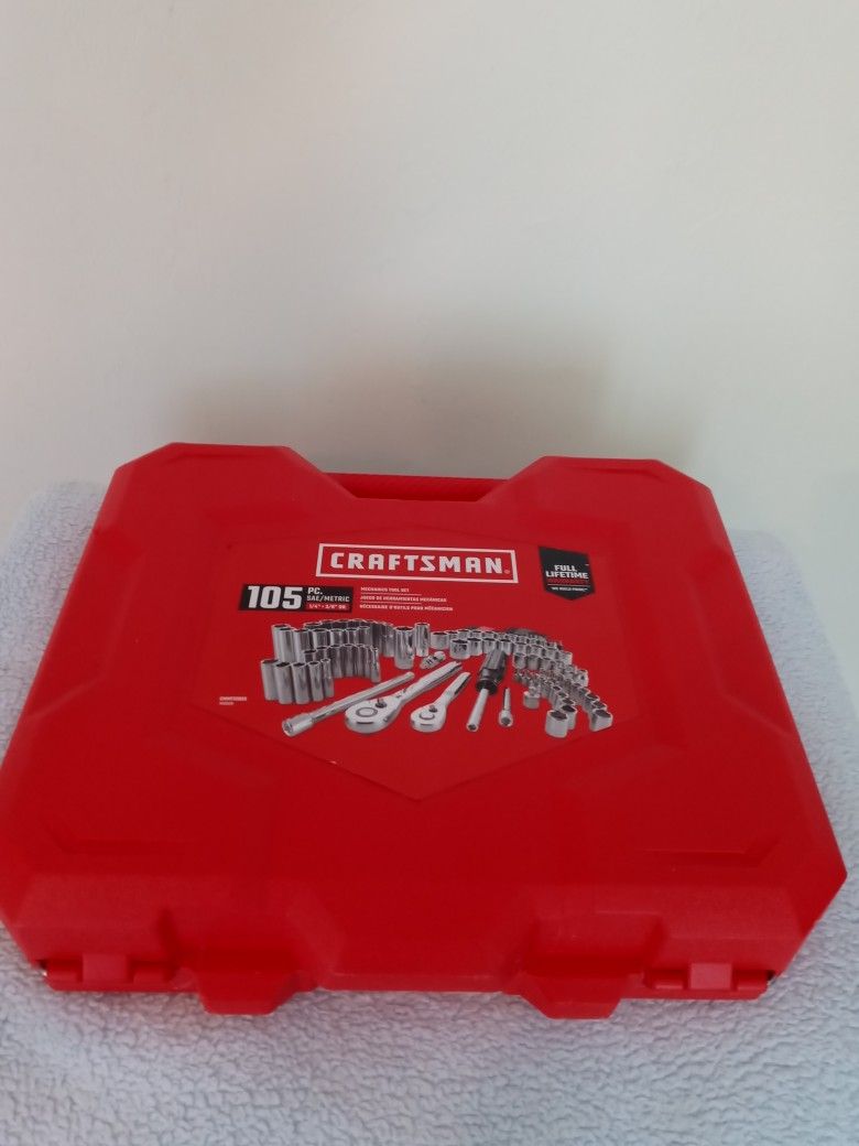 Craftsman 105 Piece Mechanics Toolset