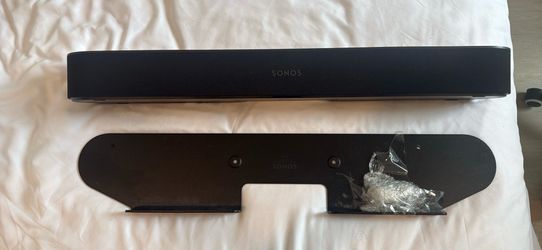 Sonos Beam Soundbar + Official Wall Mount
