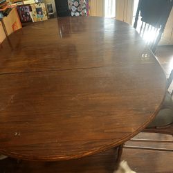 Table  With 6 Chairs