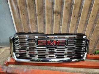 2024 2025 2026 GMC Sierra 2(contact info removed) Chrome Front Grille Used Oem