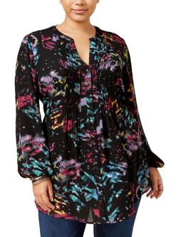1X Melissa MCarthy Pintuck Blouse Unopened