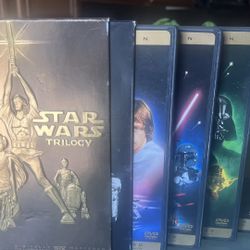 Star Wars Trilogy DVD set full screen