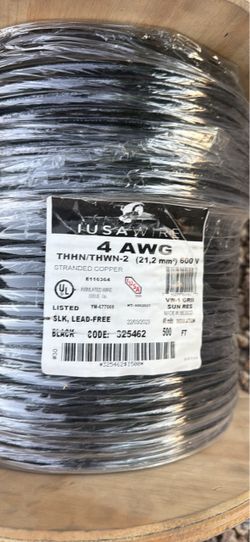 #4 Thhn wire