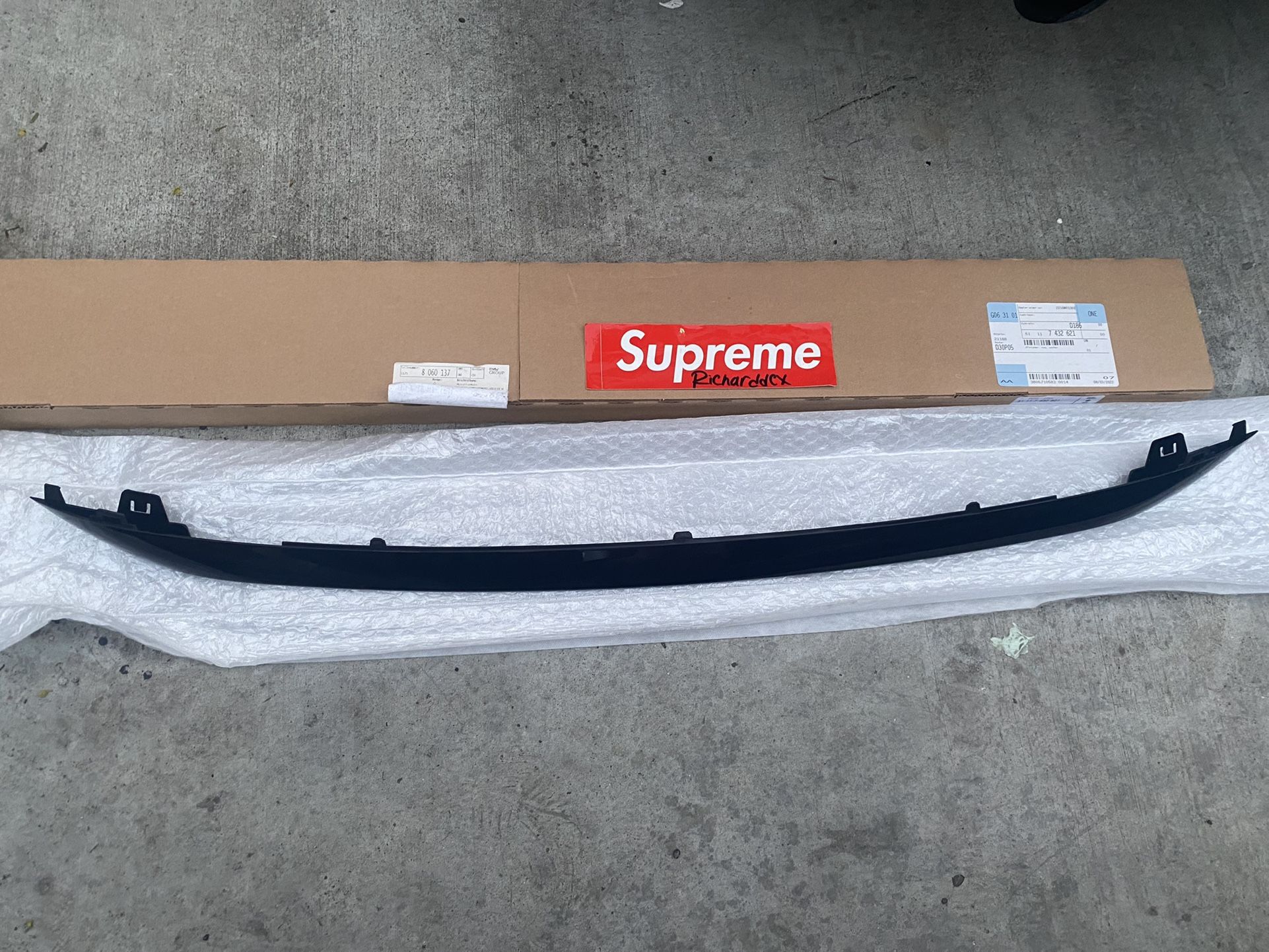 Genuine BMW F32 F33 F36 418d 418i 420d 420dX Finisher Rod Center 51-11-7-432-621