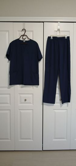 Dark Blue Scrub Set (Women's M)