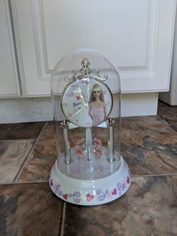 Barbie clock