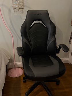 Black Leather Gaming Chair