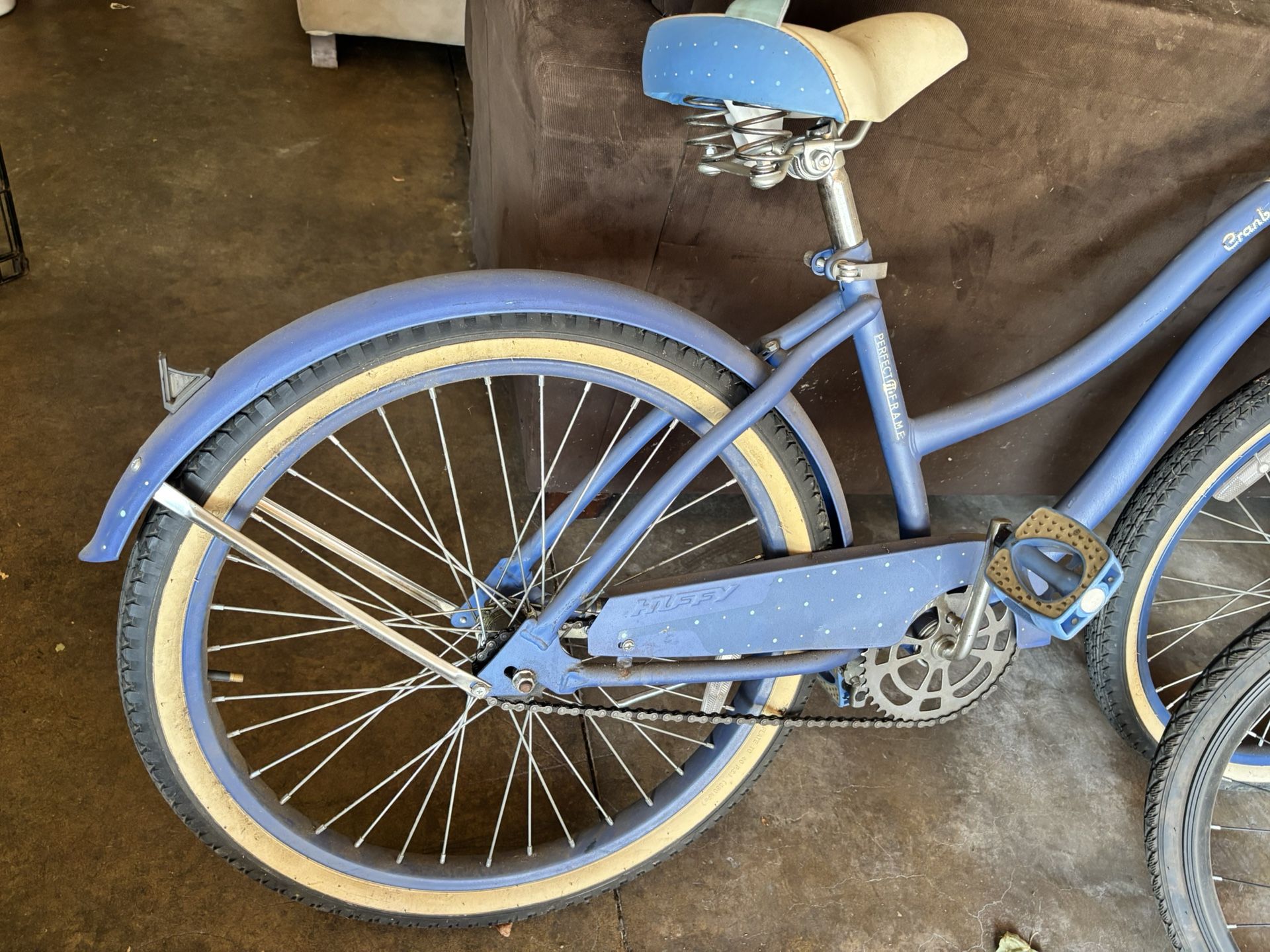 Blue Beach Cruiser Bike Cranbrook