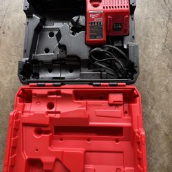 Milwaukee Drill Case With Charger