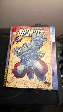Signed comic by Rob Lightfield