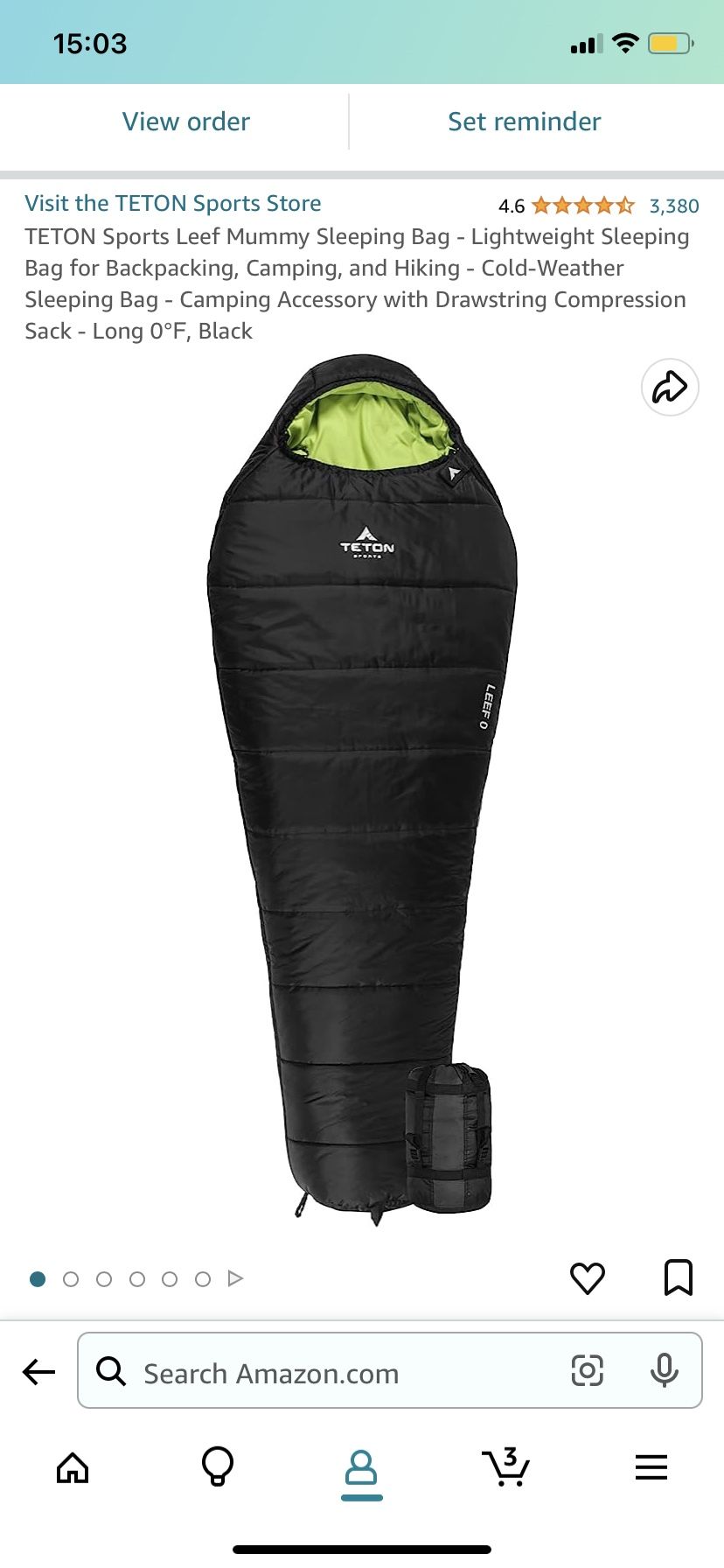 Sleeping Bag NEW - Top Quality