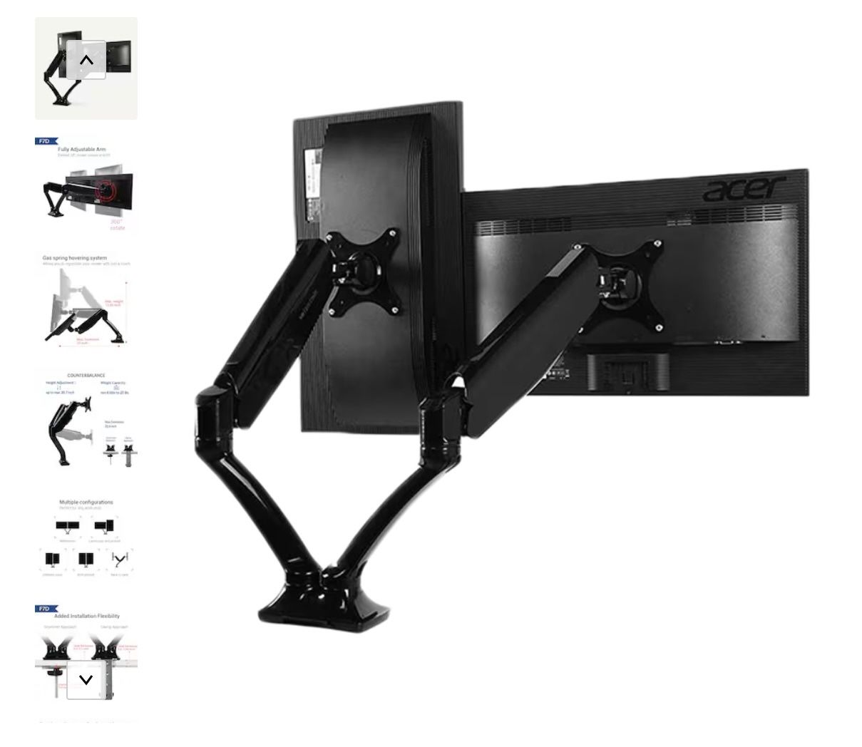 Dual Monitor Mount