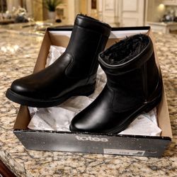 Totes Office And Field Work Boots Gel Insoles 