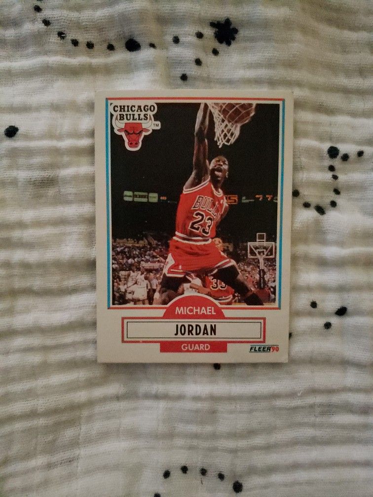 Michael Jordan 1990 Fleer 26
