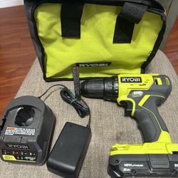 Ryobi 18v Cordless 1/2in Drill Driver Kit 