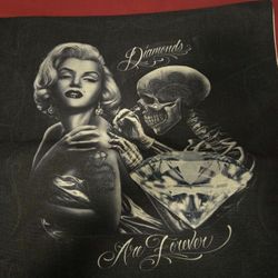 Diamonds Are Forever Pillowcase (17”X17”)