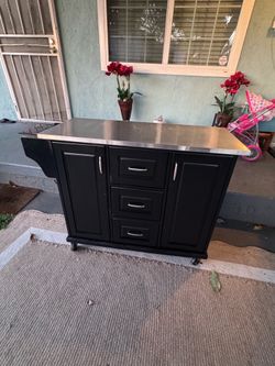 Kitchen cart 18”D X 36” H X 48”W