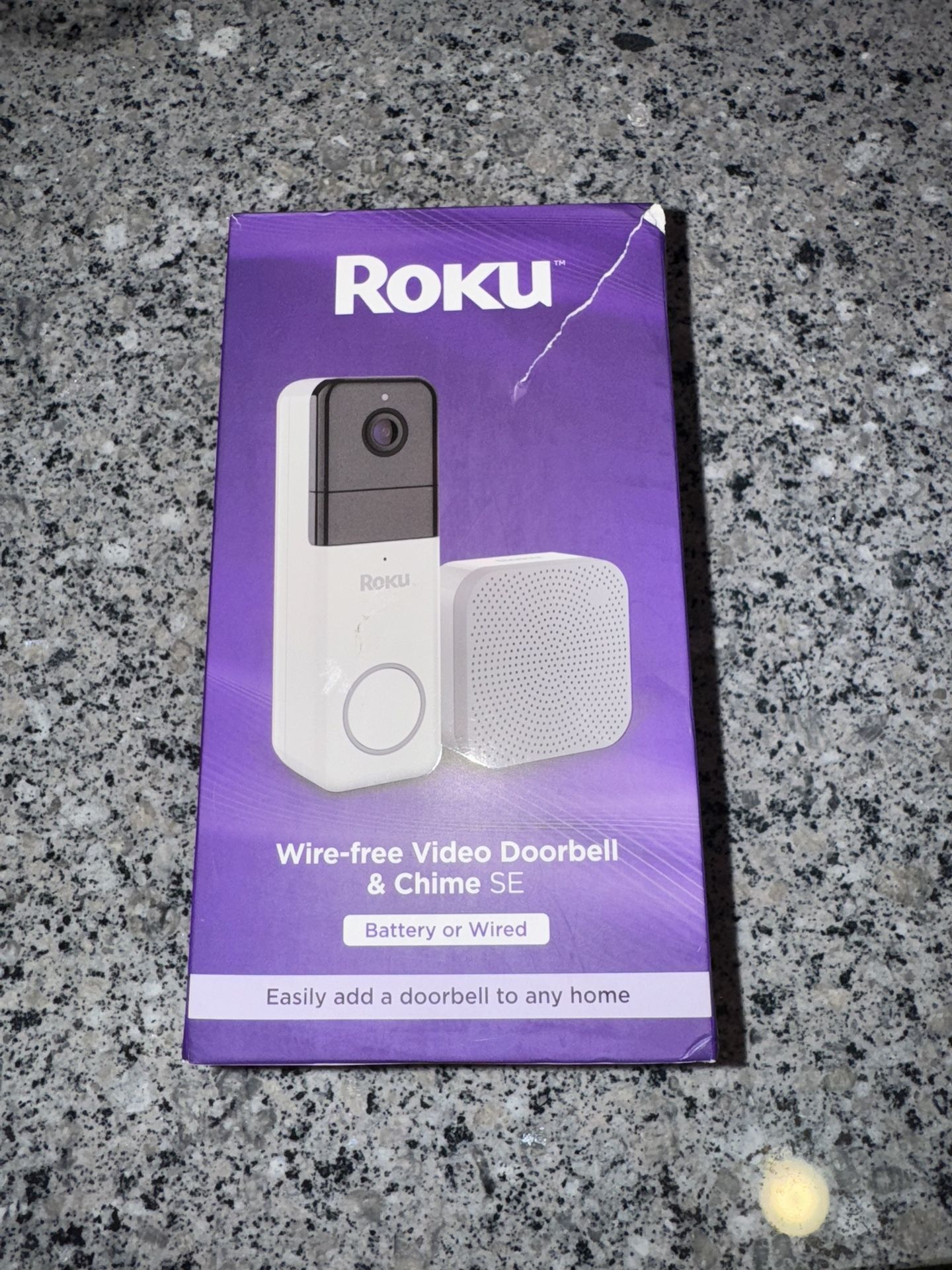 Roku Wire-Free Video Doorbell, Chime, & Intercom chime