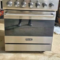 Viking 30" Stainless Steel Gas Stove