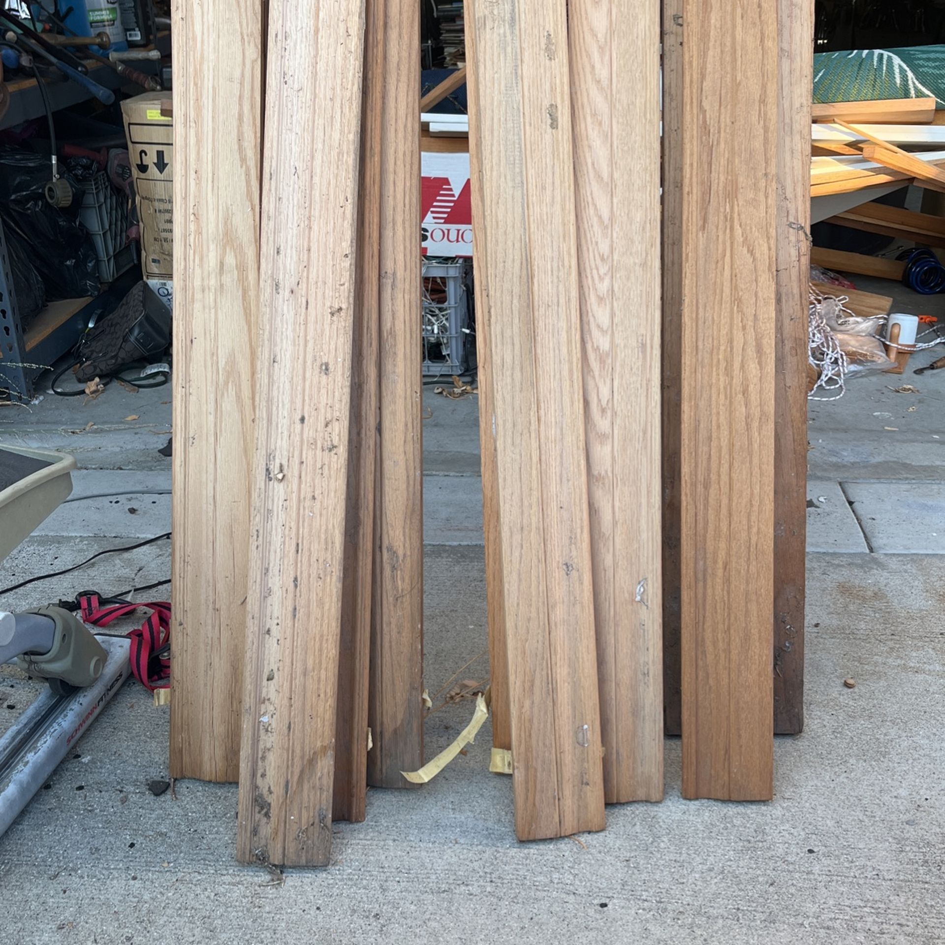 Oak Baseboard…solid Woo