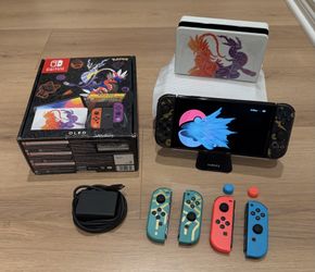 Nintendo Pokemon OLED 400 GB & 77 Games