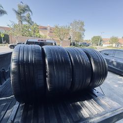 285/35/22 265/35/22 XL Continental Sportcontact 6 80%+ Tread (4)