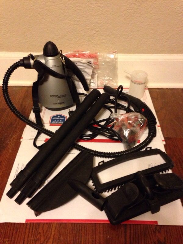 EURO-PRO deluxe portable professional steam cleaner
