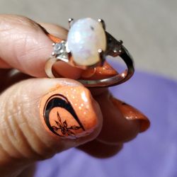 925 SS SILVER RING SIZE 7