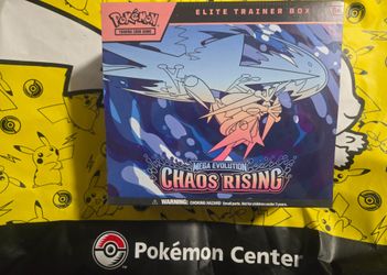Pokemon TCG Mega Evolution Chaos Rising Elite Trainer Box