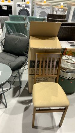 Stakmore Folding Chair with Cushioned Seat, Set of 2 $90