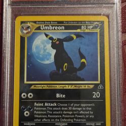 Pokemon Card Umbreon