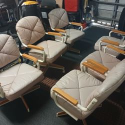 6 Dining Room Chairs With Wheels