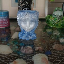 Mermaid Succulent Plant Head 
