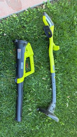 Ryobi Cordless Blower and String Trimmer Set